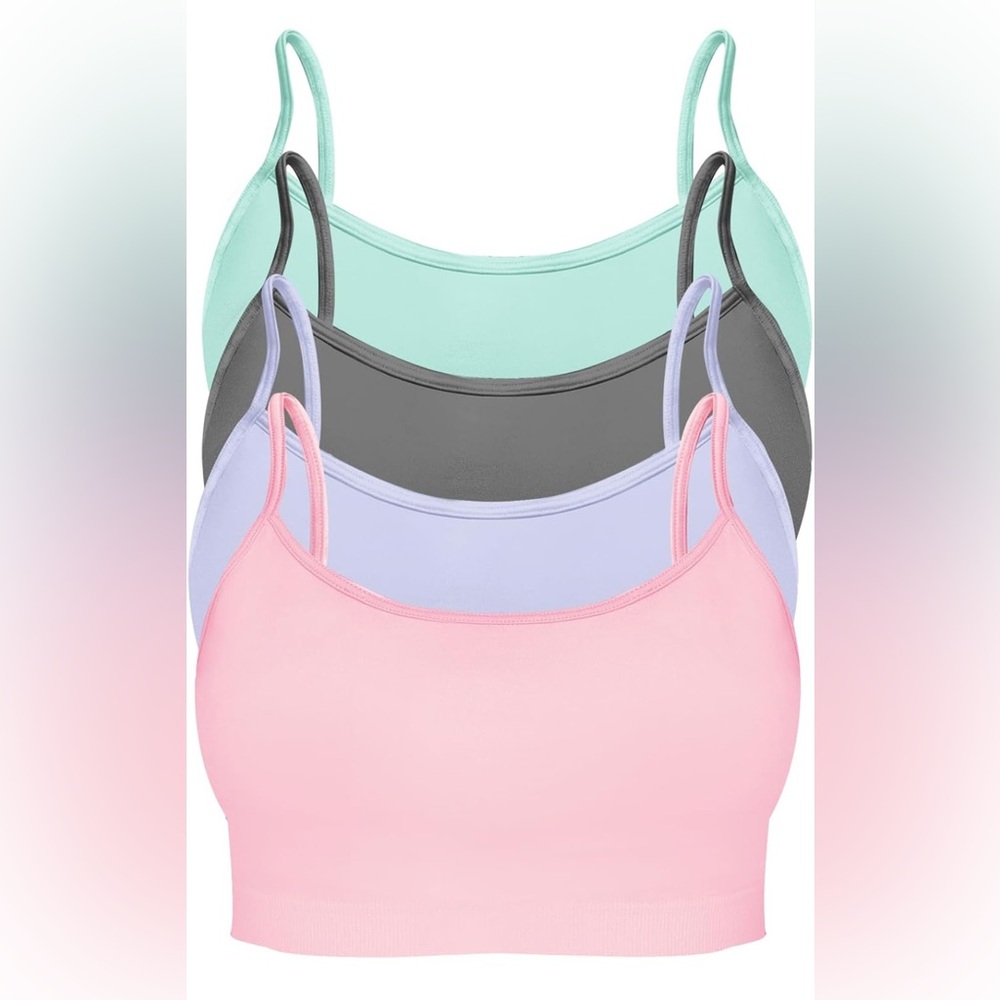 Women’s 4 Pack Seamless Half Cami. NWT. Size Medium. - Picture 2 of 4